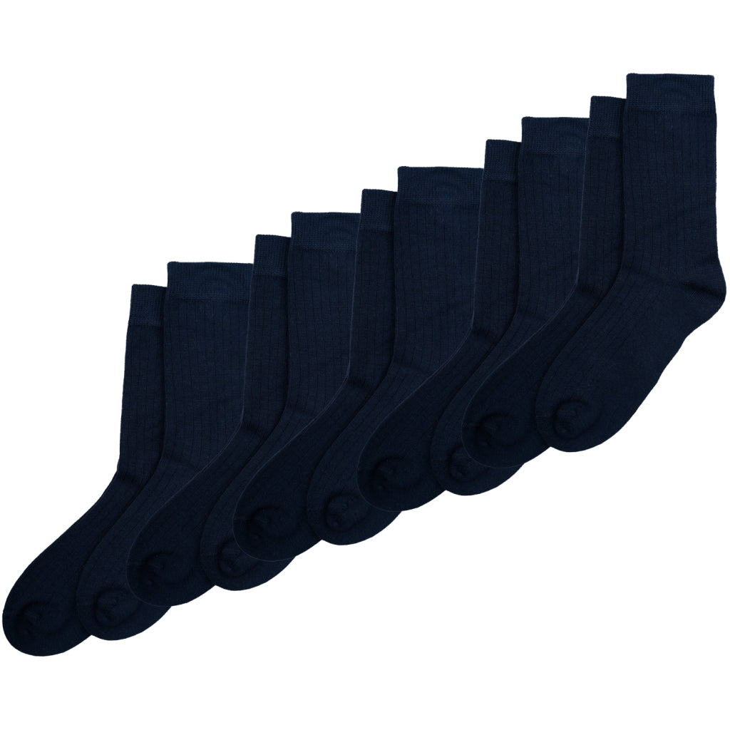 Bamboo sokkar 5 pør, Navy