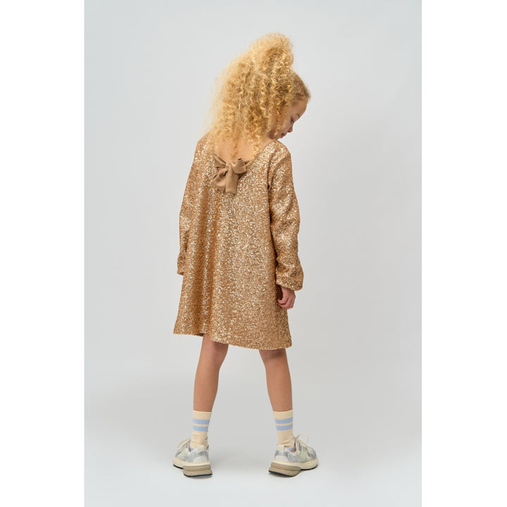 Sequin Kjóli - Gold