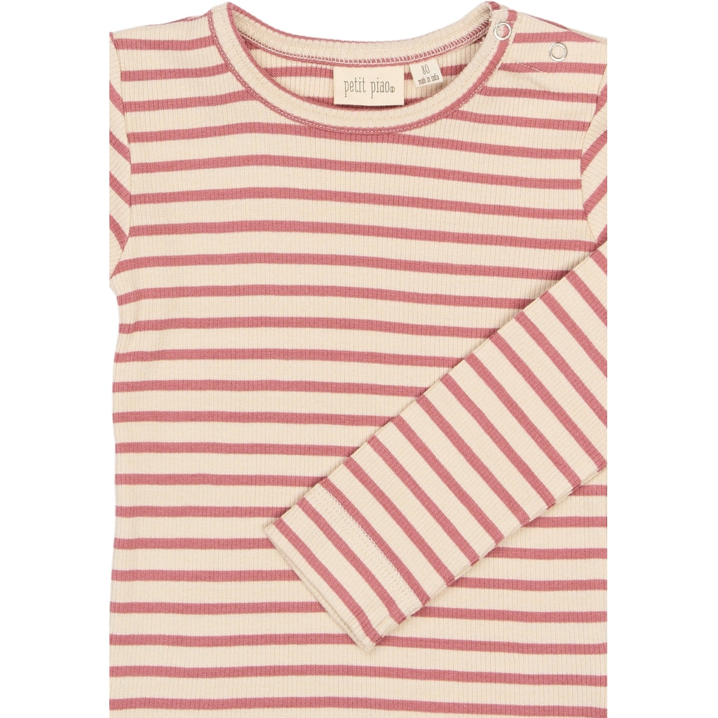Blusa, Dusty Rose Striped