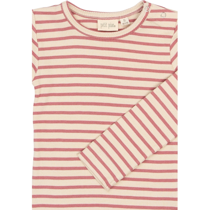 Blusa, Dusty Rose Striped