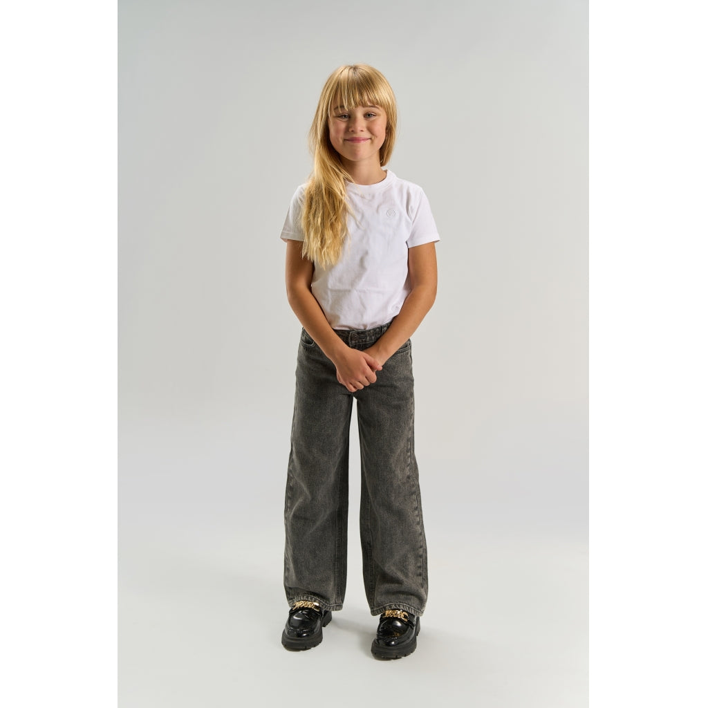 Lissabon Wide Fit Jeans, Mid Grey