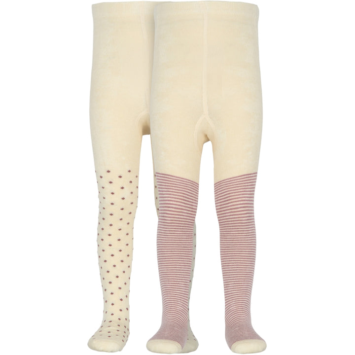 Bamboo Tights 2 pack, Pale Pink