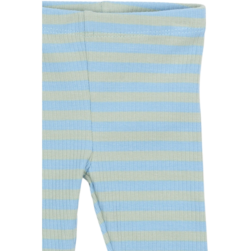 Rib Leggings, Forever Blue Striped
