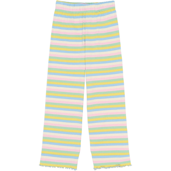 Wide Rib Pants, Multi Striped