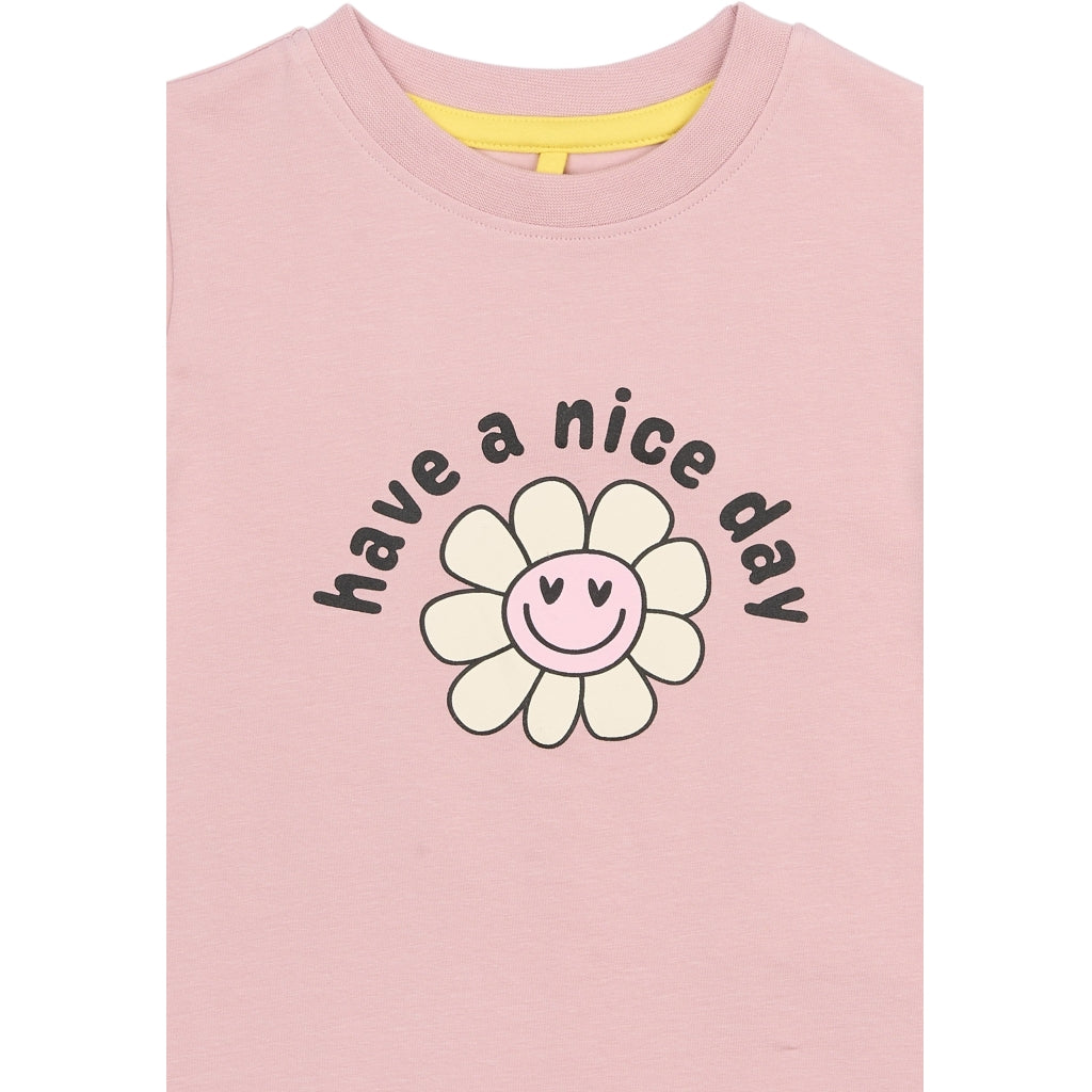 T-shirt, Silver Pink