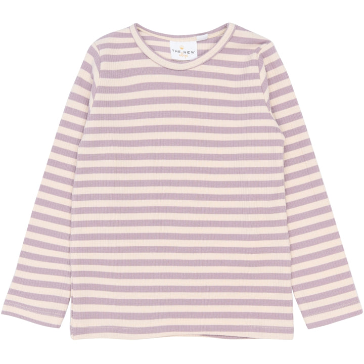 Rib blusa, Sea Fog Striped