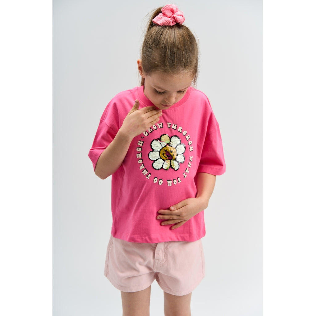 T-shirt, Carmine Rose