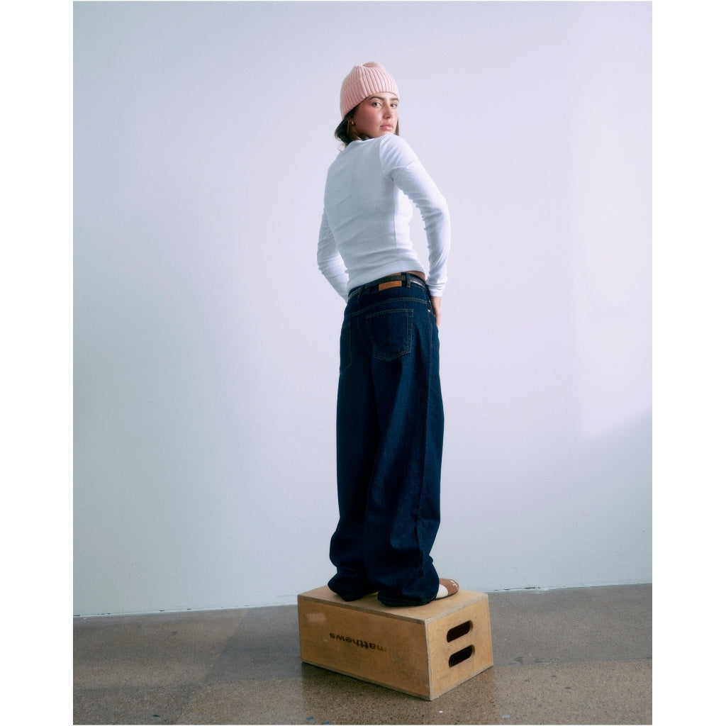 Tenerife Low Waist Raw Blue
