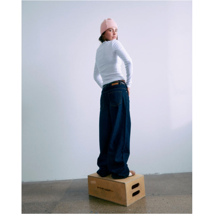 Tenerife Low Waist Raw Blue
