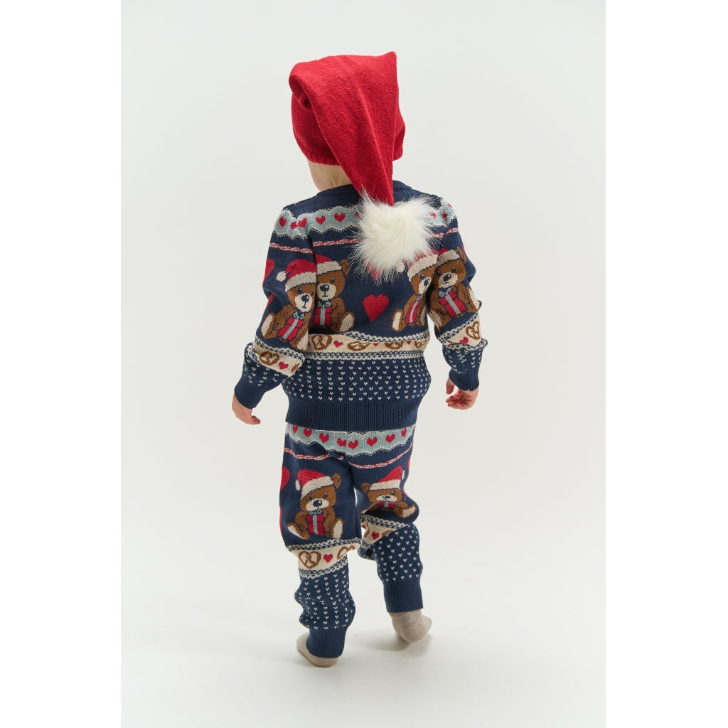 Holiday Long Hat, Red