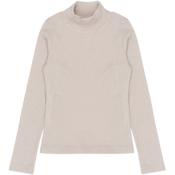 Yvette Rib Top, Gardenia