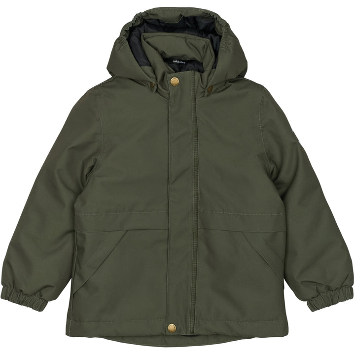 LED light Vetrarjakki - Olive Night