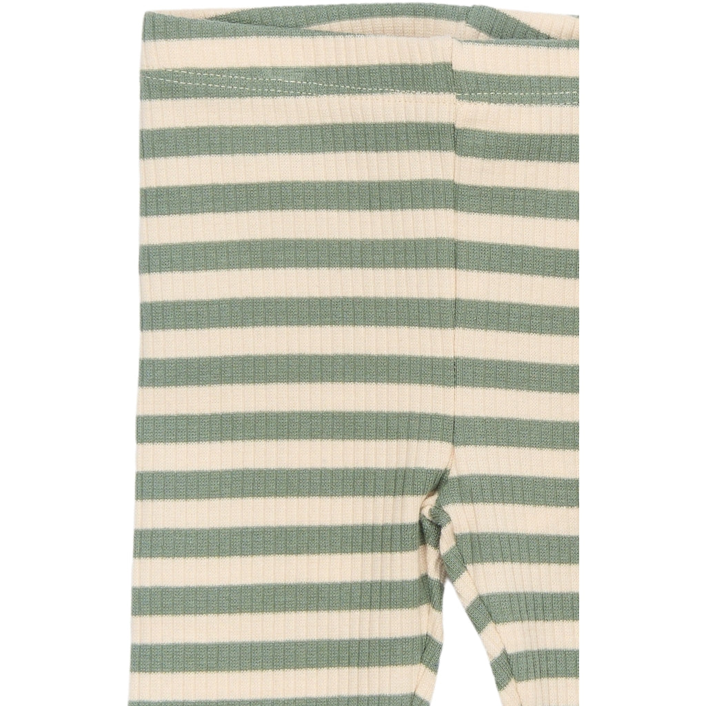 Leggings, Lily Pad Striped