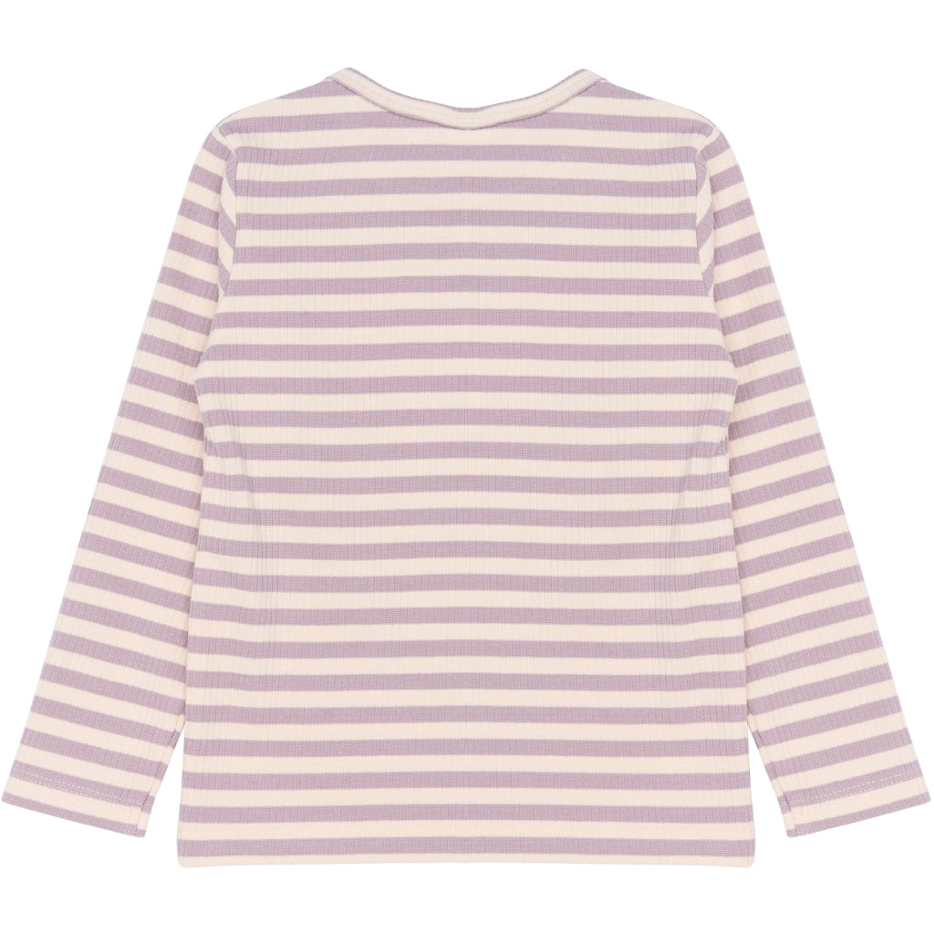 Rib blusa, Sea Fog Striped