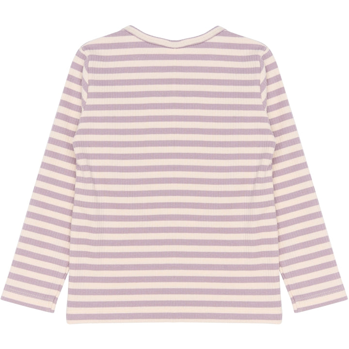 Rib blusa, Sea Fog Striped