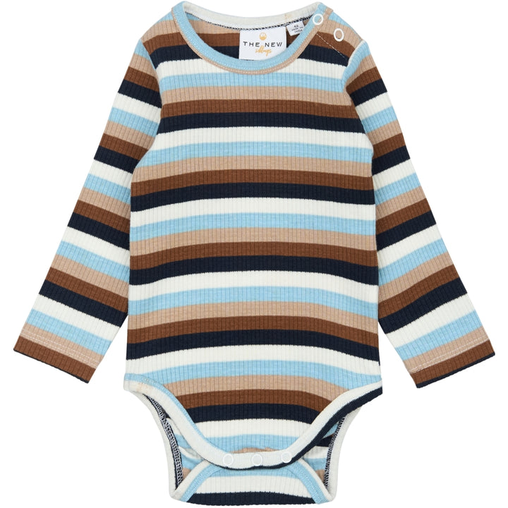 Body Powder Blue Striped
