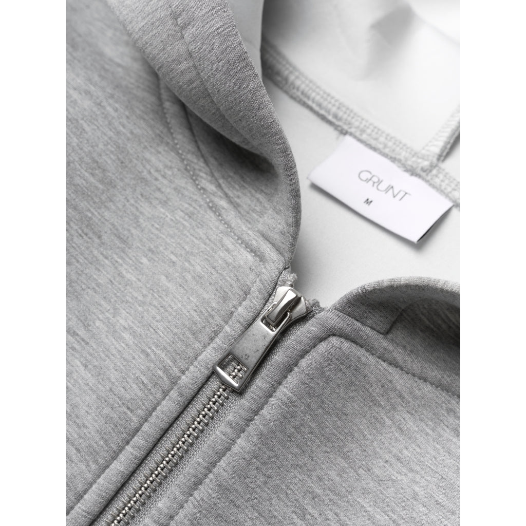 Hohen Scuba Zip Hood, Grey Melange