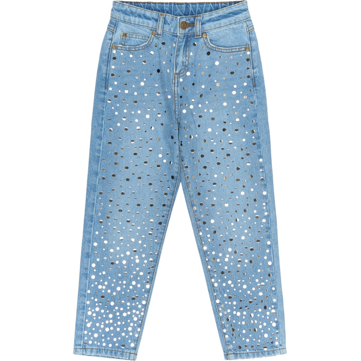 Romina Mom Fit Jeans - Light Blue Denim