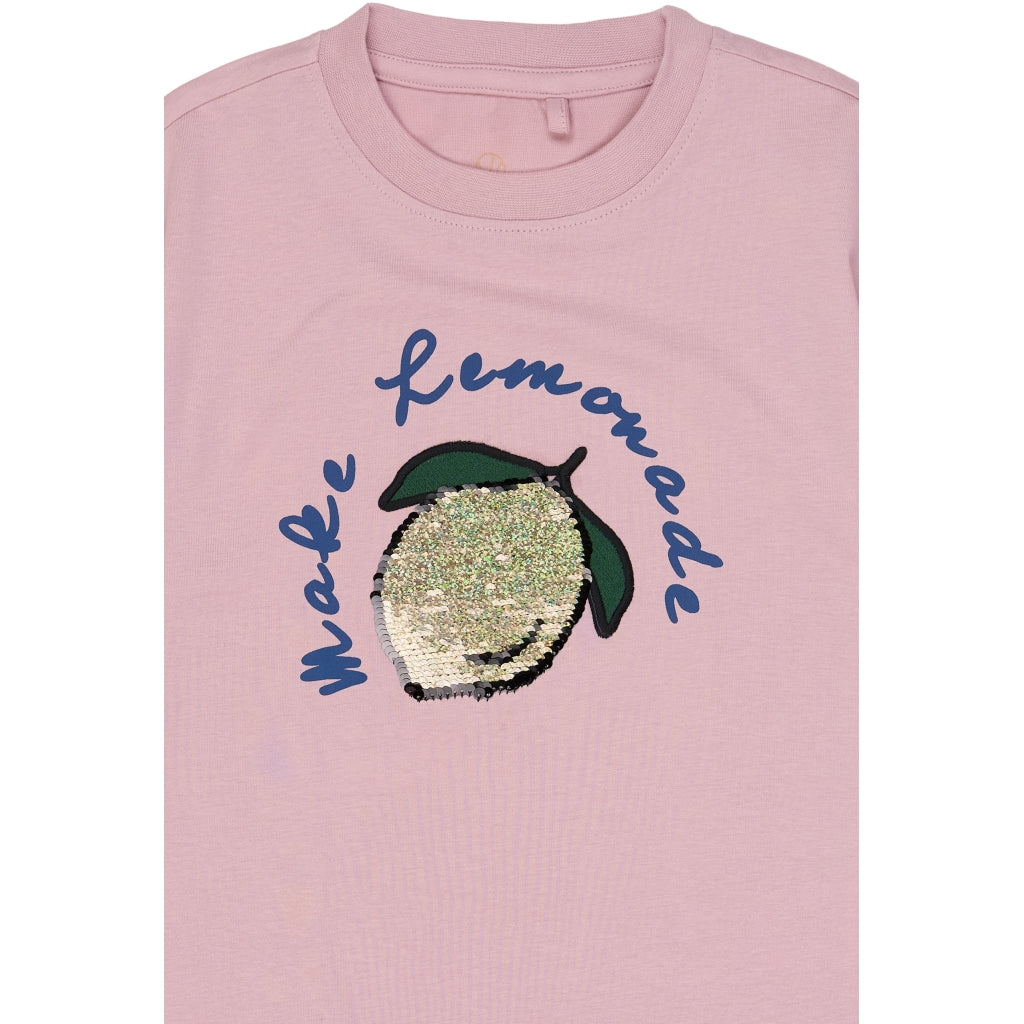 T-shirt, Silver Pink