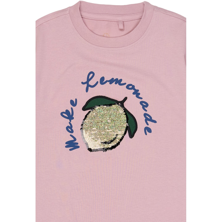 T-shirt, Silver Pink