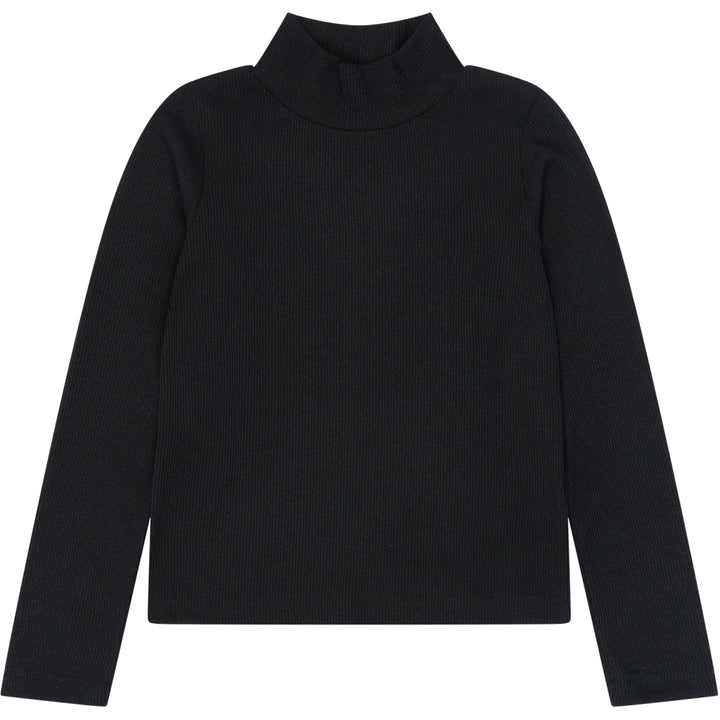 Yvette Rib Top, Black