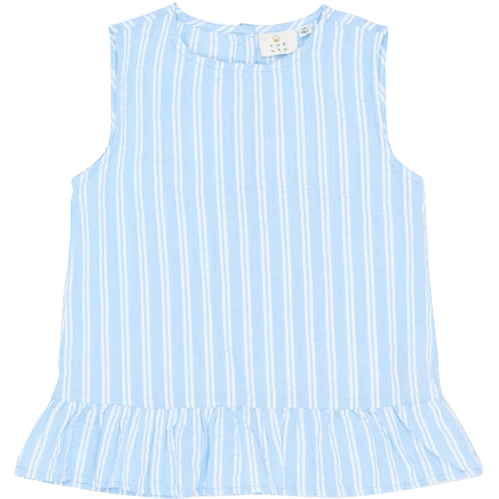 Shirley Top, Forever Blue Striped