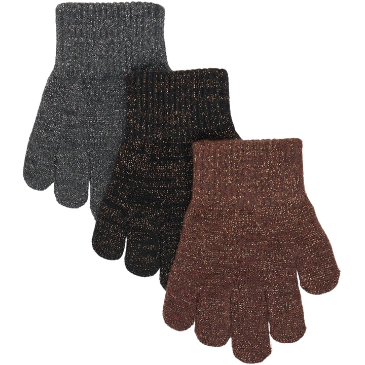 3-Pack Handskar 4-7 - French Roast