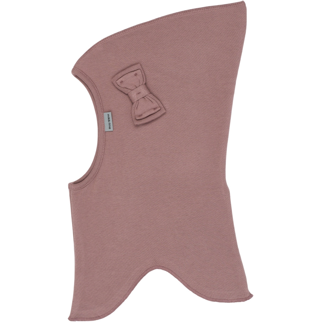 Balaclava with Bow, Twilight Mauve