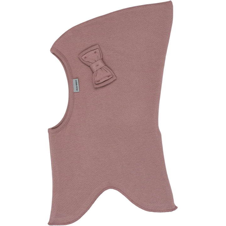 Balaclava with Bow, Twilight Mauve