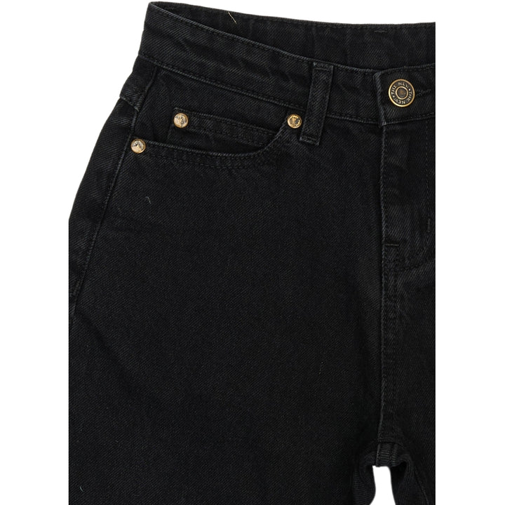 Loose Fit Jeans - Black Denim