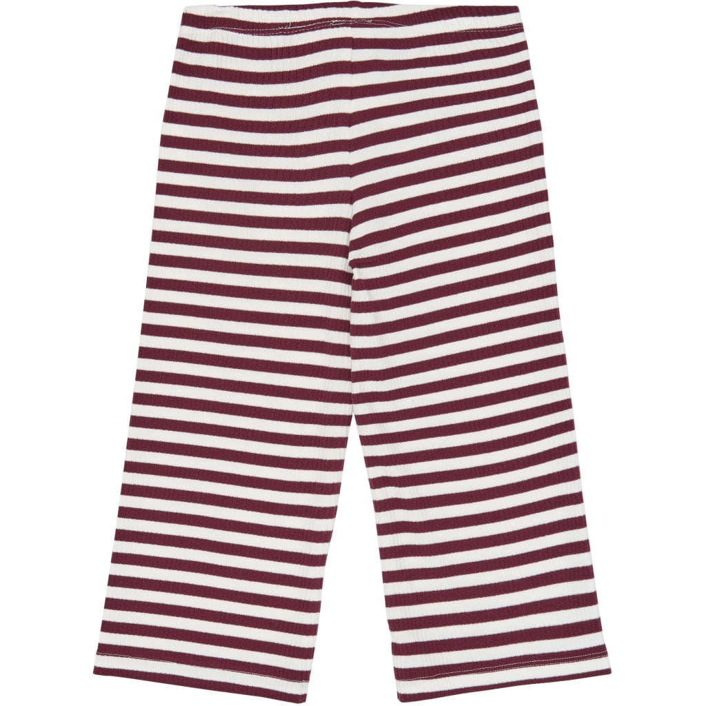 Rib Pants, Gardenia Striped