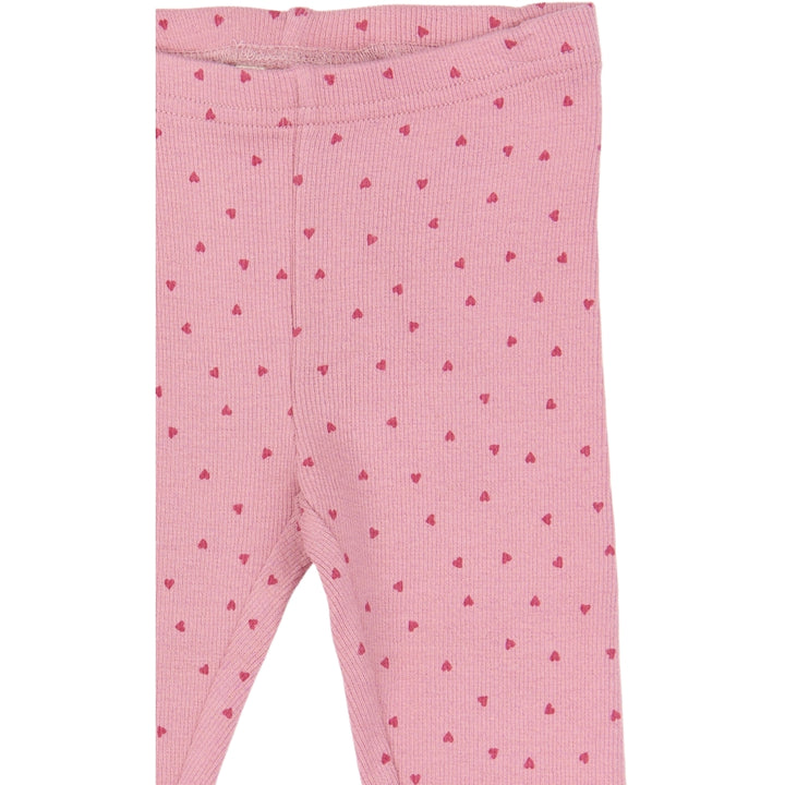 Leggings, Rose Elegance Heart