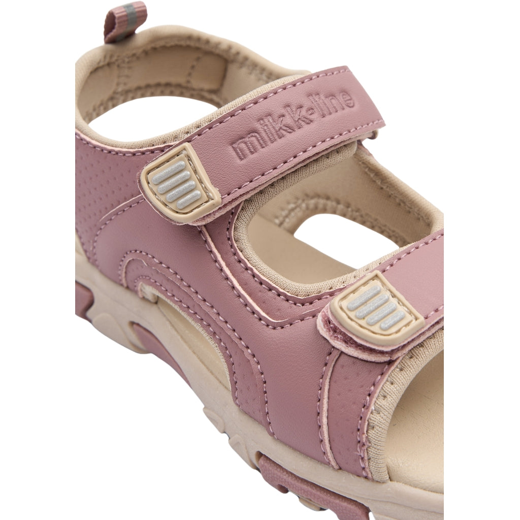 Sandal w Velcro, Burlwood