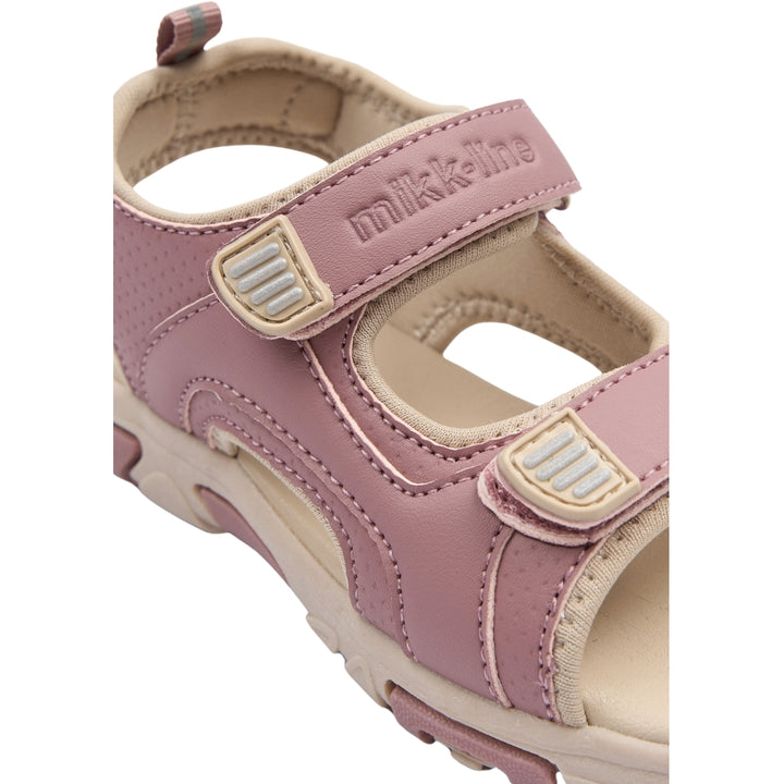 Sandal w Velcro, Burlwood