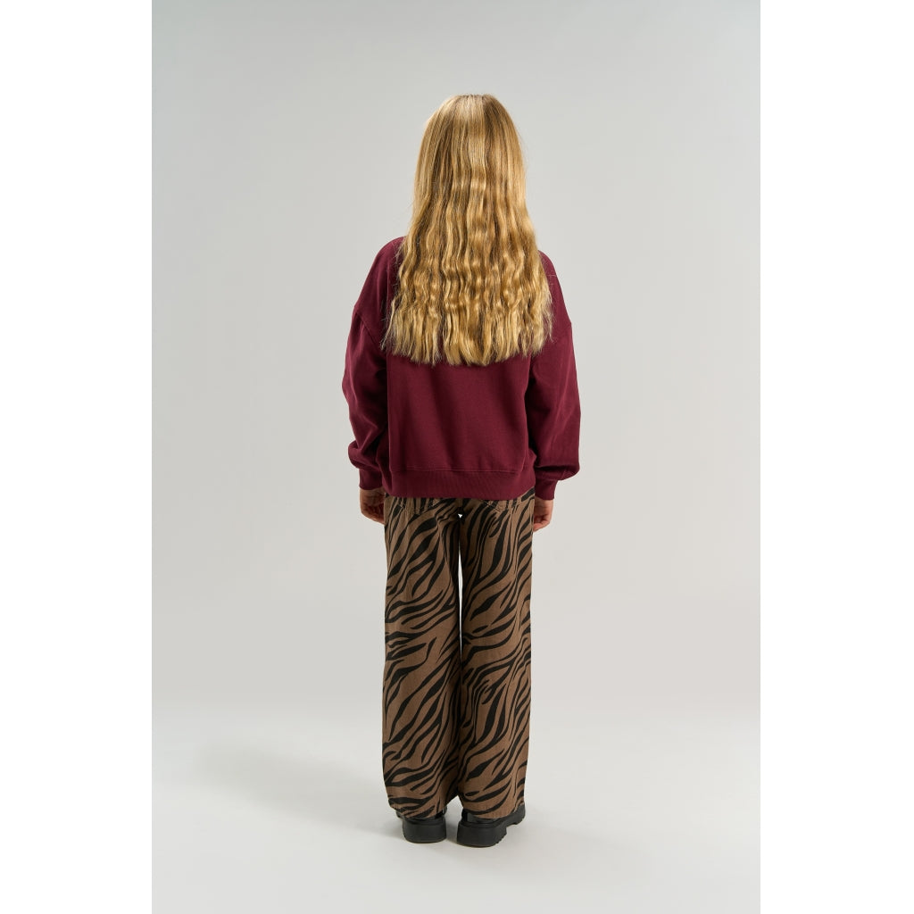 Sweatshirt, Burgundy