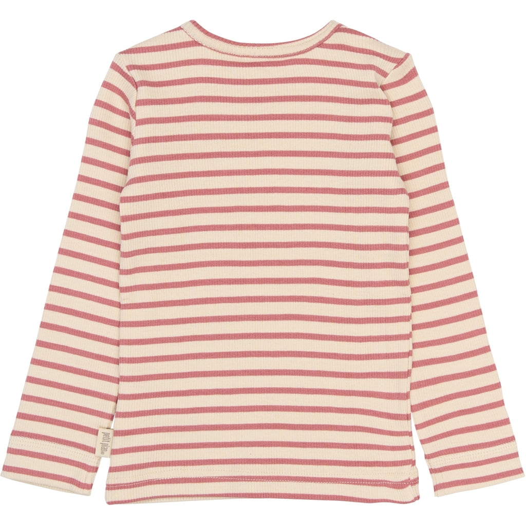 Blusa, Dusty Rose Striped