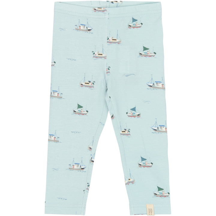 Leggings, Illusion Blue Boat
