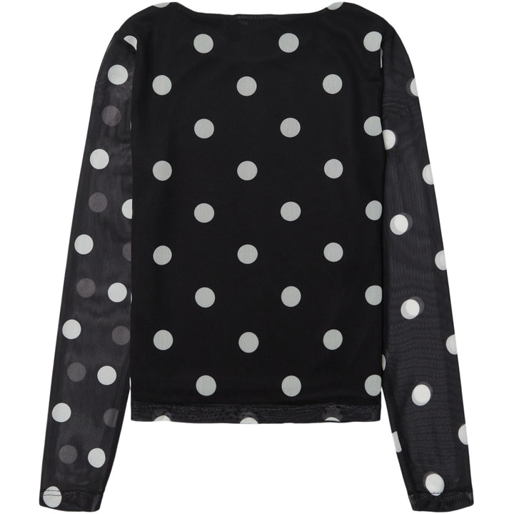 Hali Mesh Top, Black