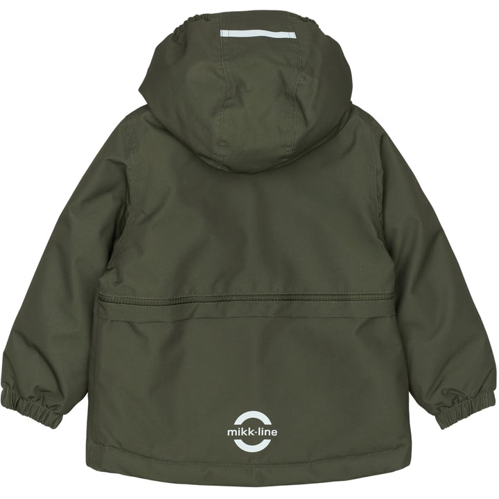 LED light Vetrarjakki - Olive Night