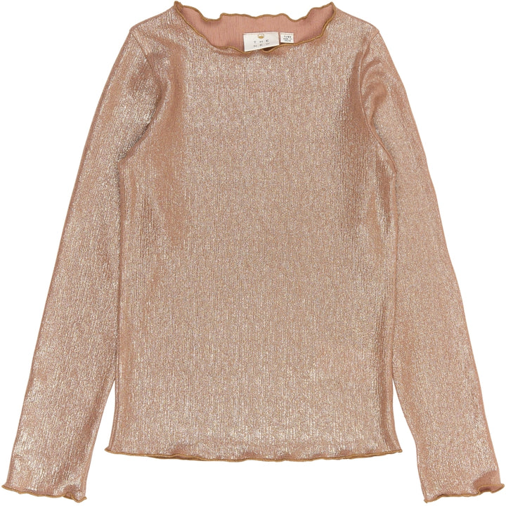 Rosalind Glimmur Blusa - Gold