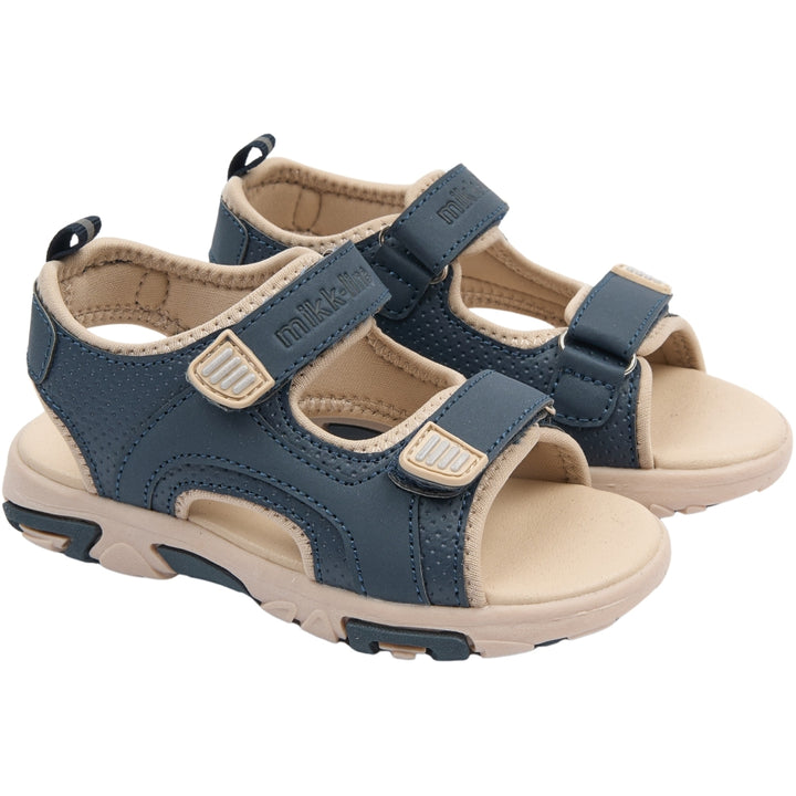Sandal w Velcro, Blue Nights