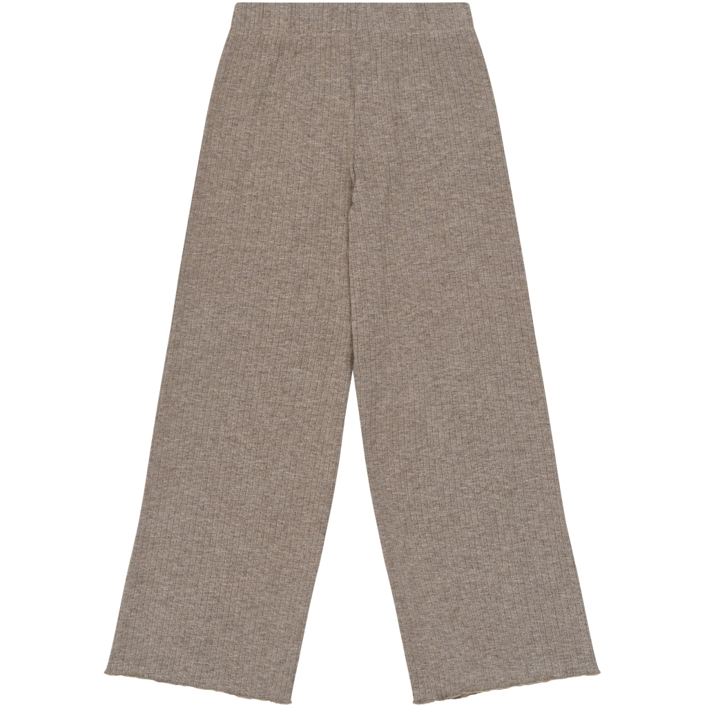 Rib Pants, Taupe Gray