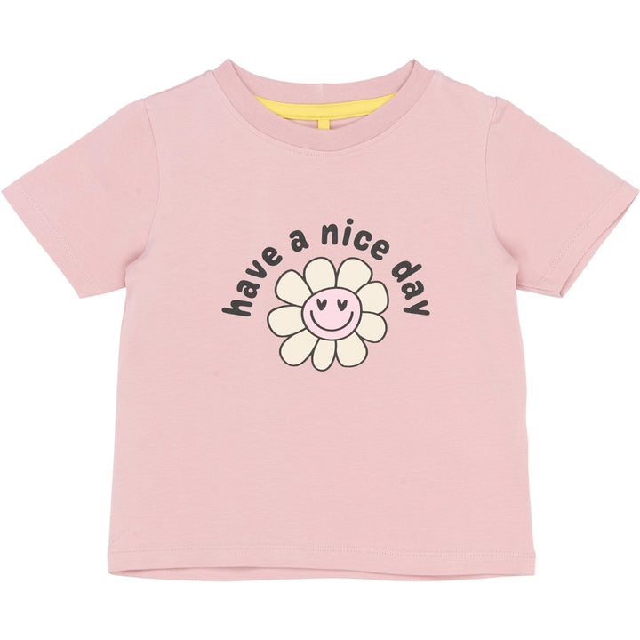 T-shirt, Silver Pink