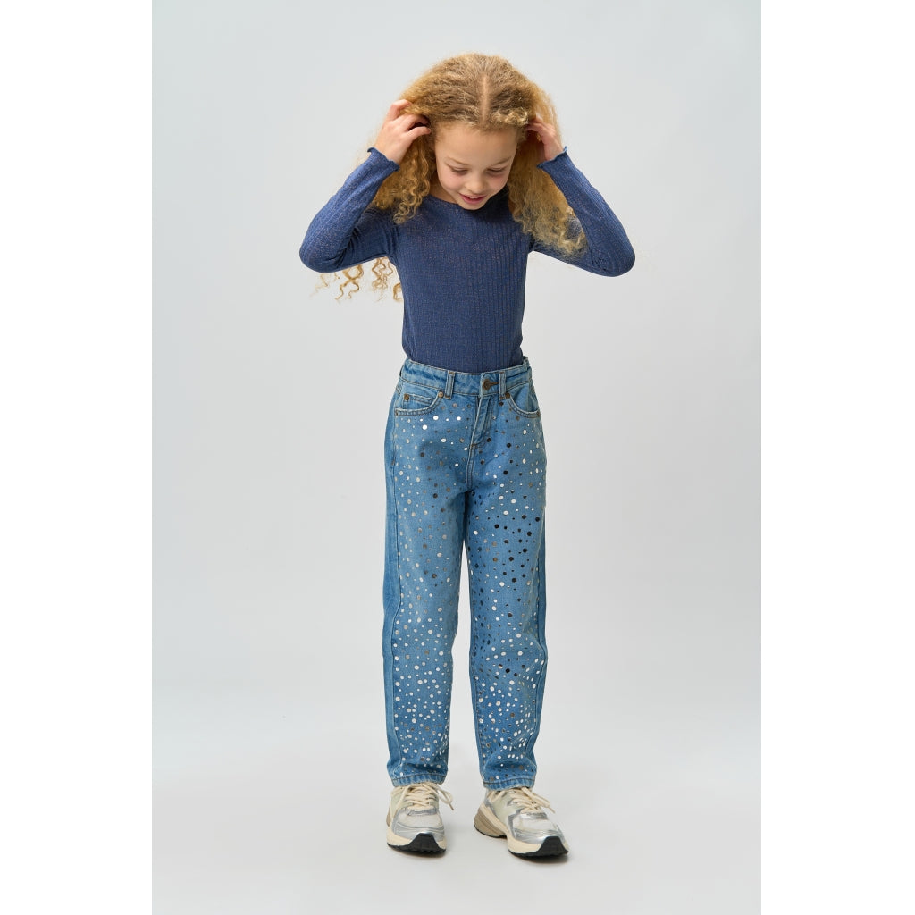 Romina Mom Fit Jeans - Light Blue Denim