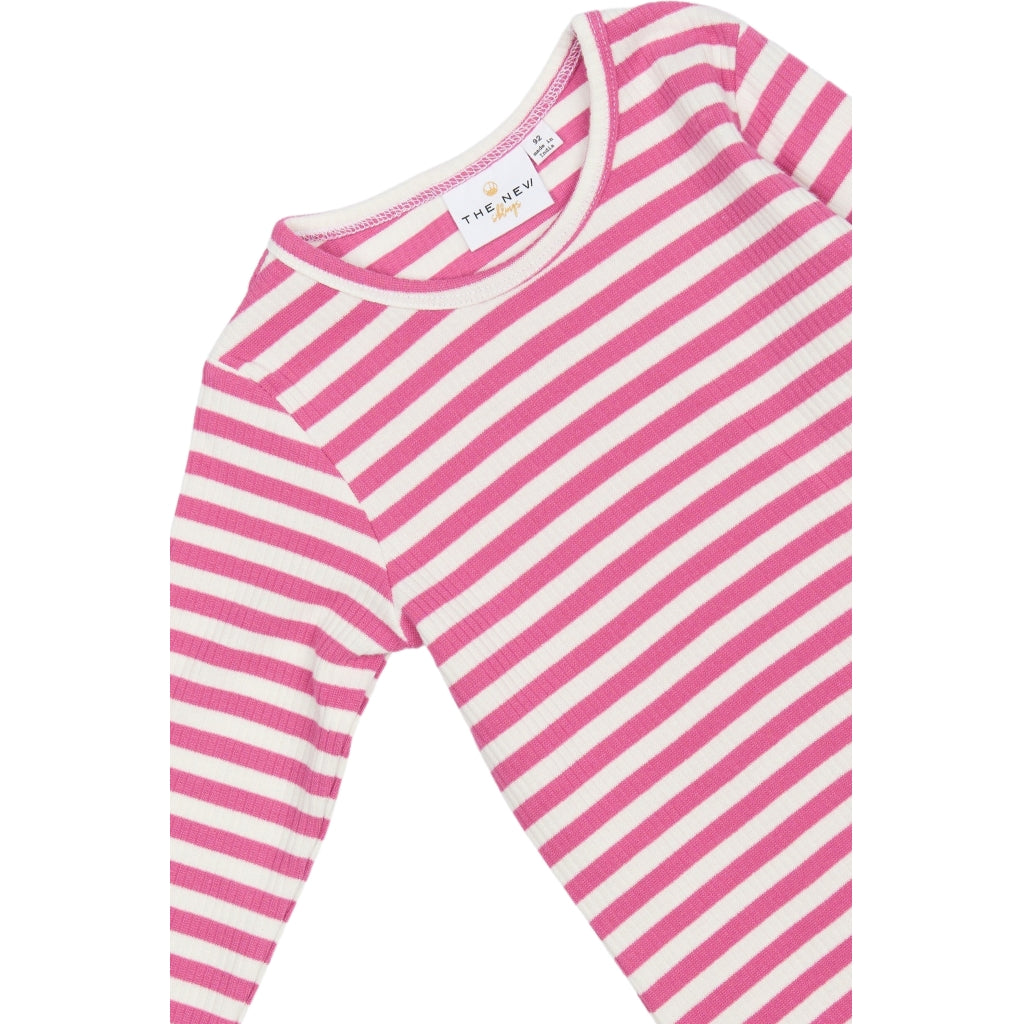Blusa Ribb -   Ibis Rose Striped