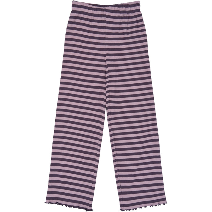 Loose Pants, Sweet Grape Striped