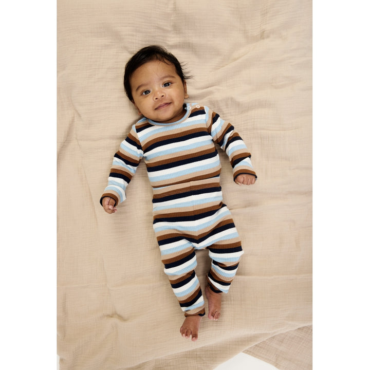 Body Powder Blue Striped