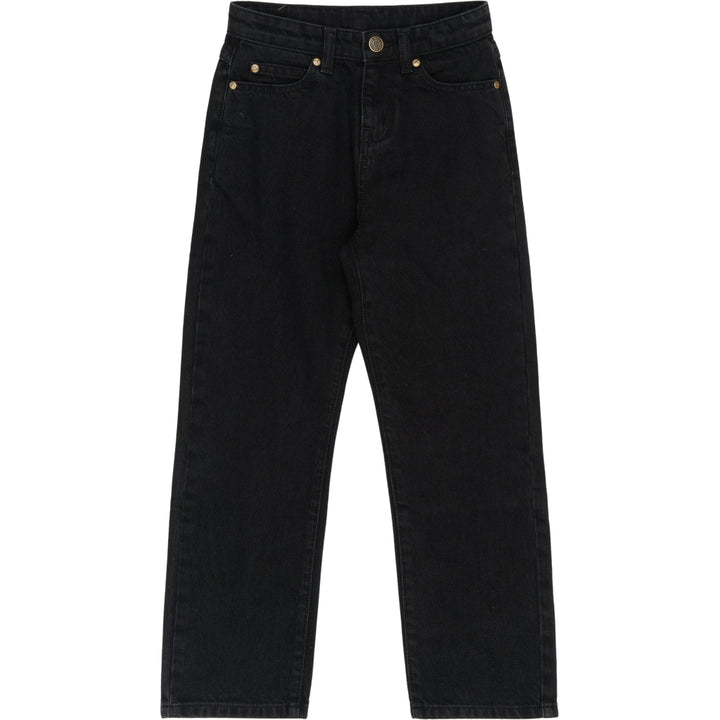 Loose Fit Jeans - Black Denim