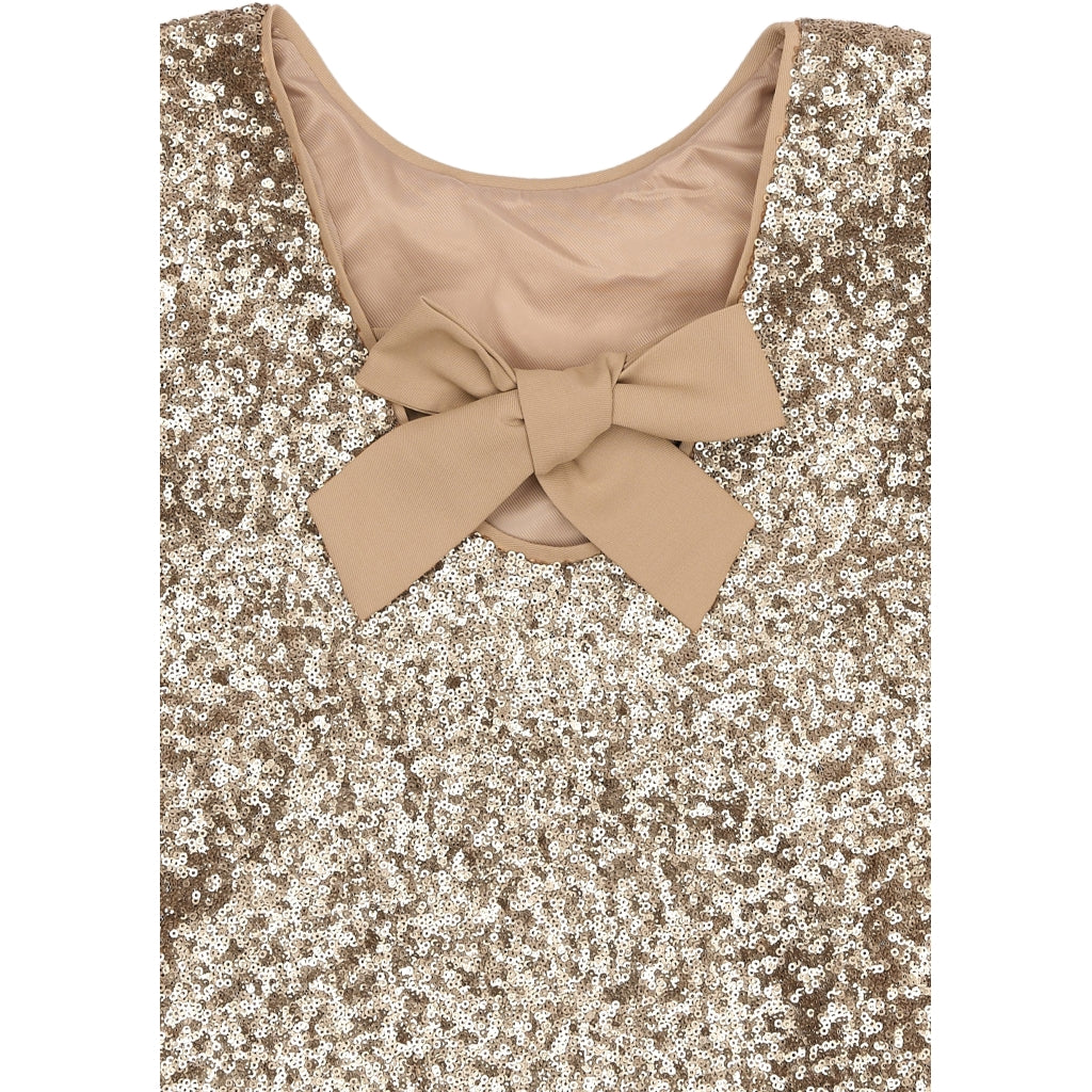 Sequin Kjóli - Gold