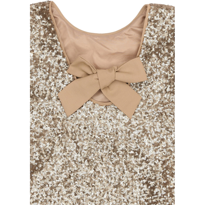 Sequin Kjóli - Gold